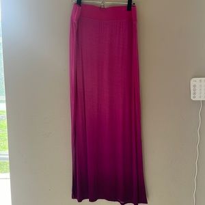 Pink Ombré Maxi Skirt